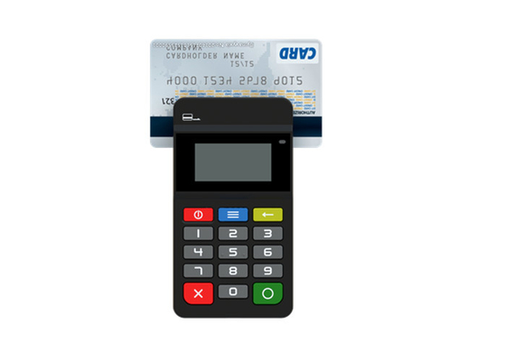 Mini Mobile MPOS Terminal للتأمين المصرفي مع قارئ بطاقة بدون تلامس