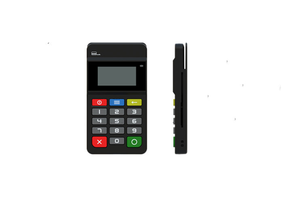 EMV قارئ البطاقة الممغنطة الكاتب البسيطة POS الطرفية مع لوحة المفاتيح