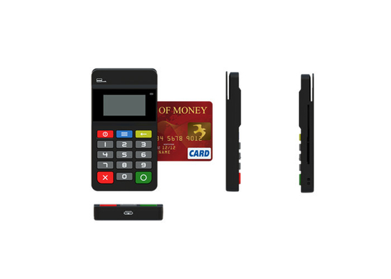 جهاز طرفي لاسلكي محمول باليد مزود بقارئ بطاقات NFC بطابعة إيصالات